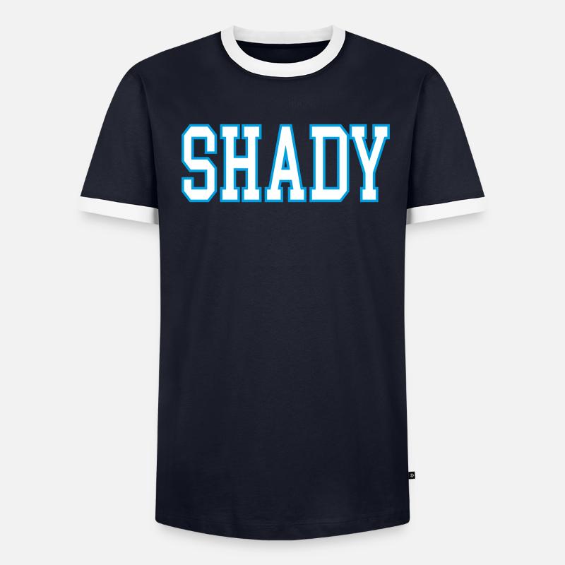 Ombragé T-shirt contrasté Homme
