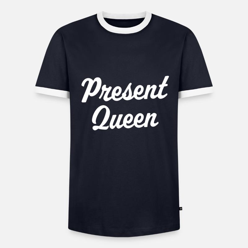 Present Queen Men's Ringer Shirt