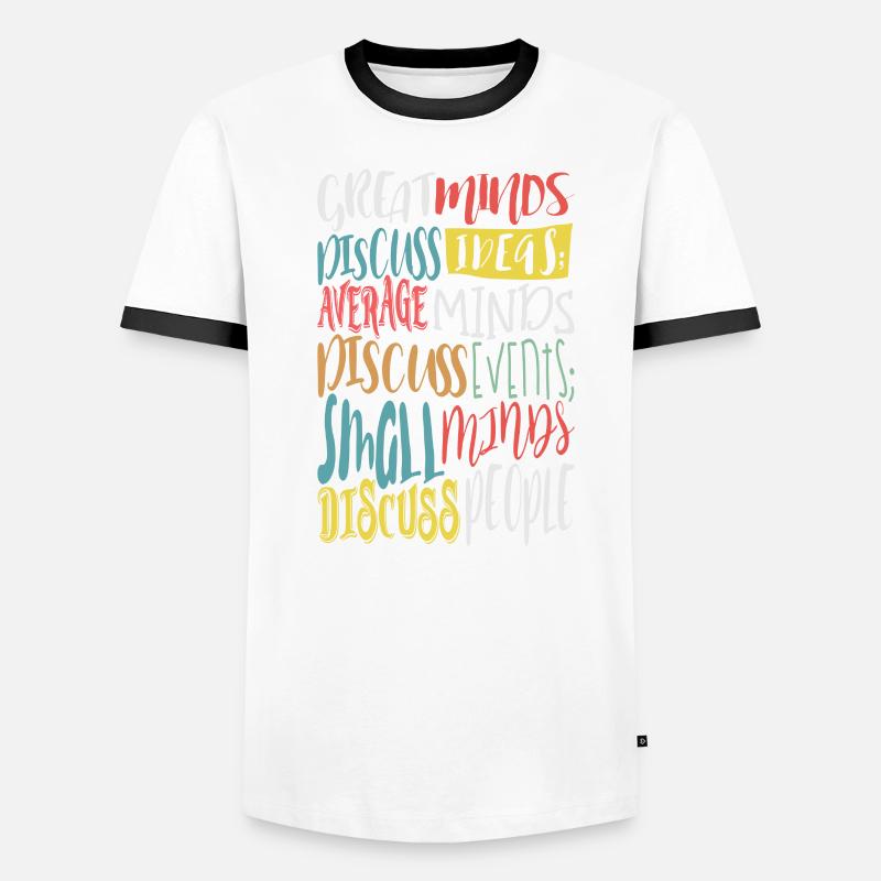 Great Minds Men's Ringer Shirt