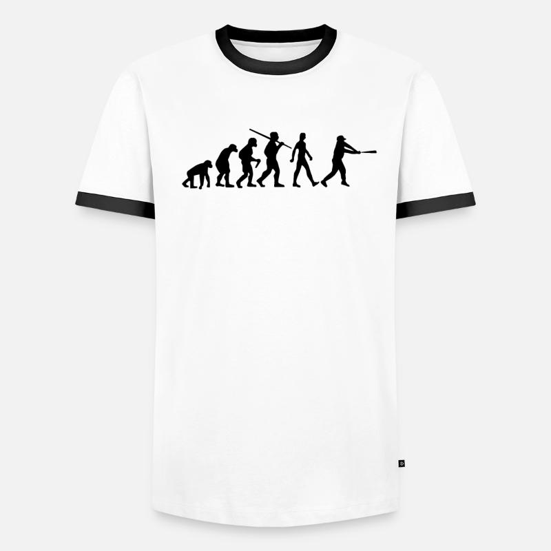 Baseball Evolution Batter Evolution T-shirt contrasté Homme
