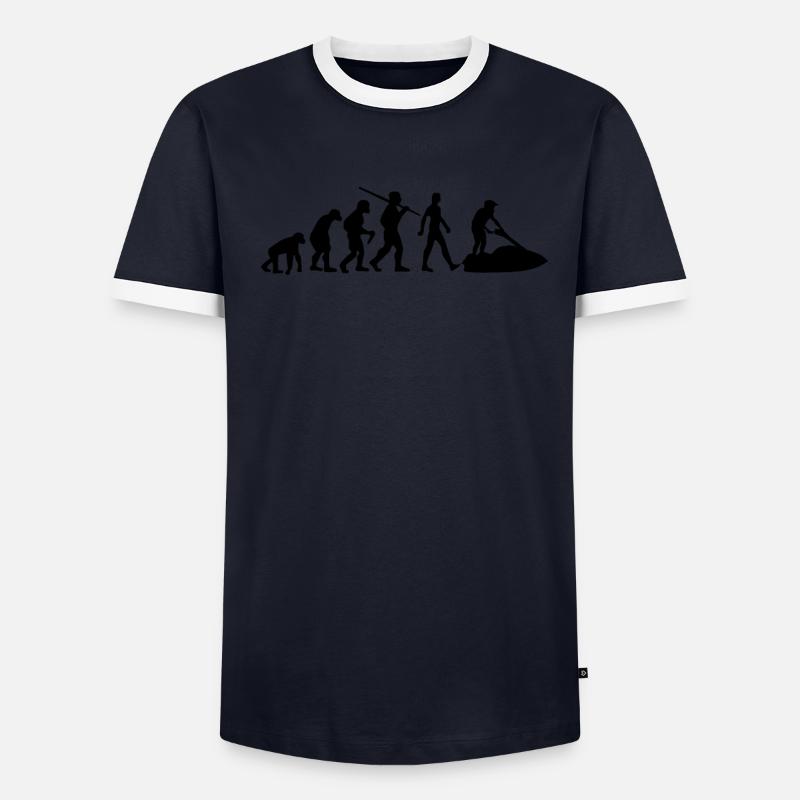 Jetski Evolution Ski nautique T-shirt contrasté Homme