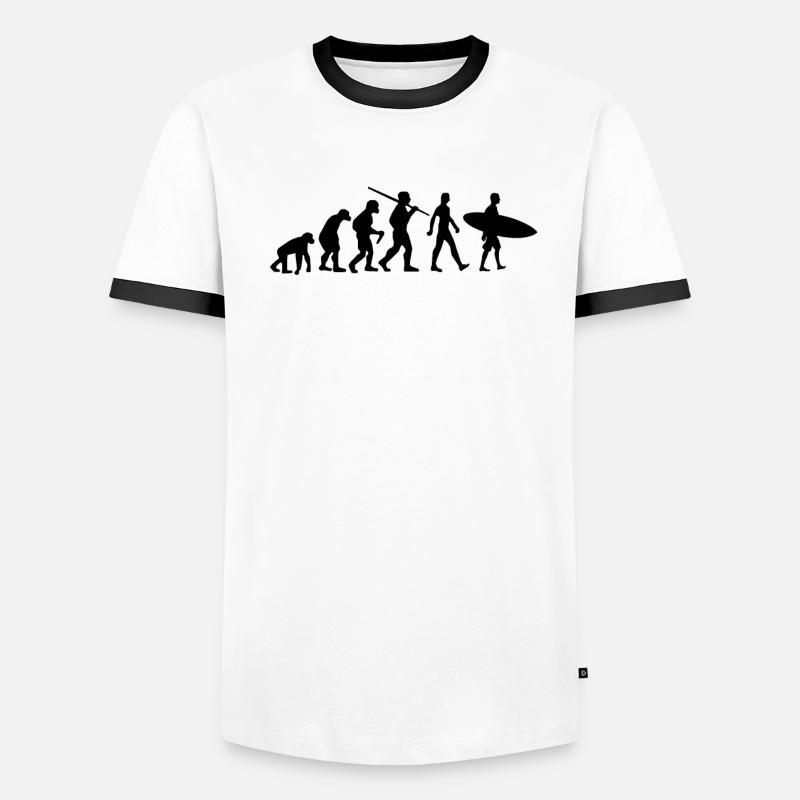 Surfer Evolution Surf T-shirt contrasté Homme