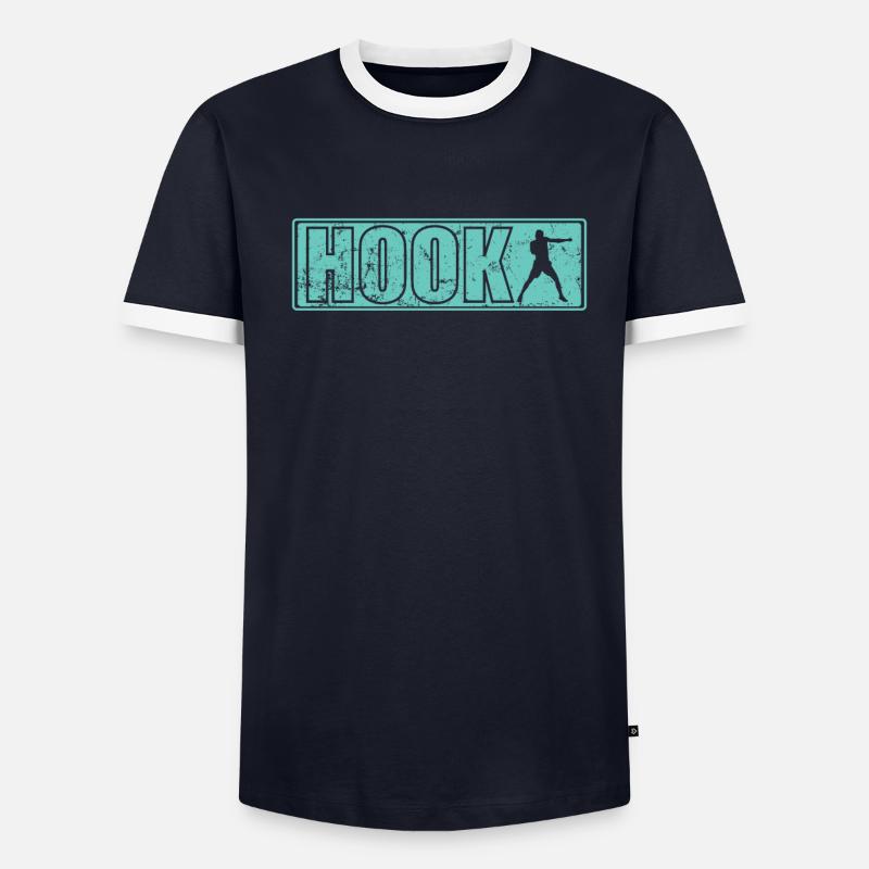 Hook Punch Boxes Men's Ringer Shirt
