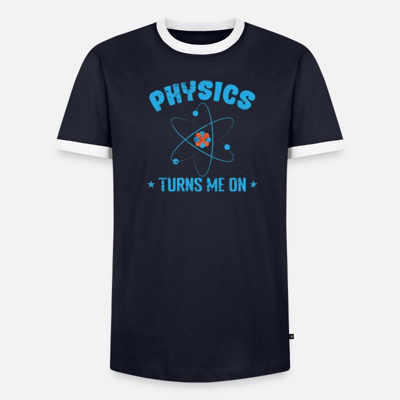 Physics turns me on Studium Men's Ringer Shirt