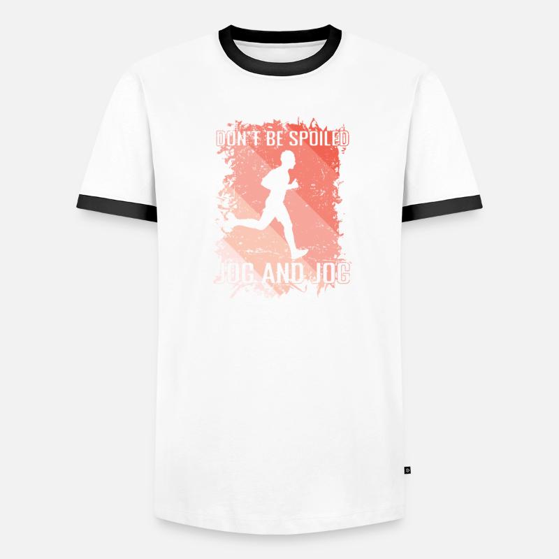 Don't be Spoiled Jogging Men's Ringer Shirt