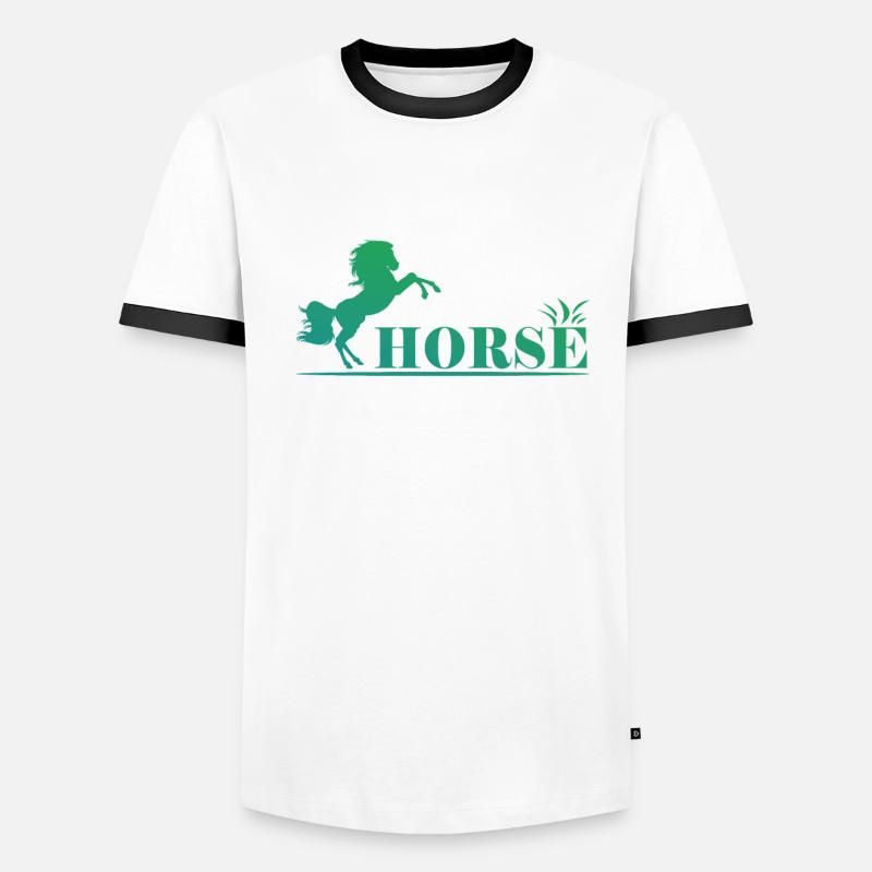 Cheval - cheval T-shirt contrasté Homme