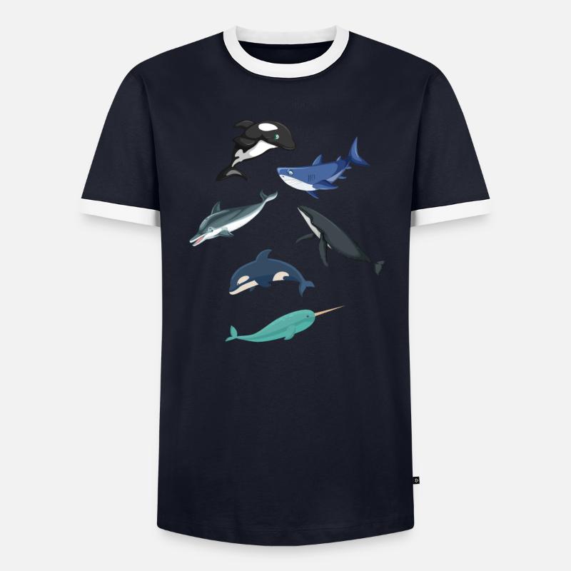 Coutures T-shirt contrasté Homme