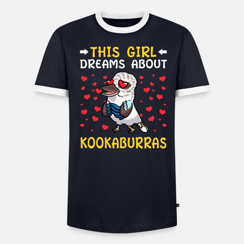 Laughing Hans Vogel Jägerliest T-shirt contrasté Homme