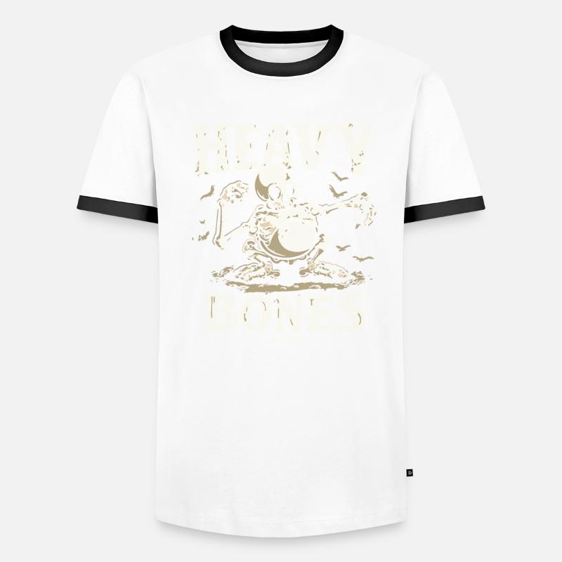 Thick skeleton with massive bones Men's Ringer Shirt