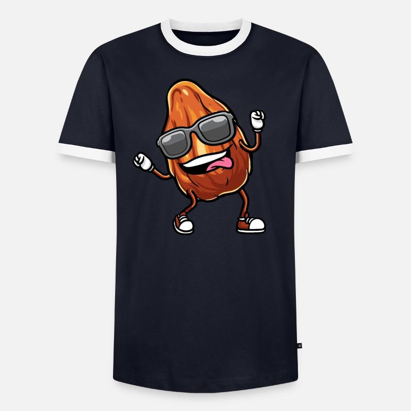 Dates Fruit Dancing Men's Ringer Shirt