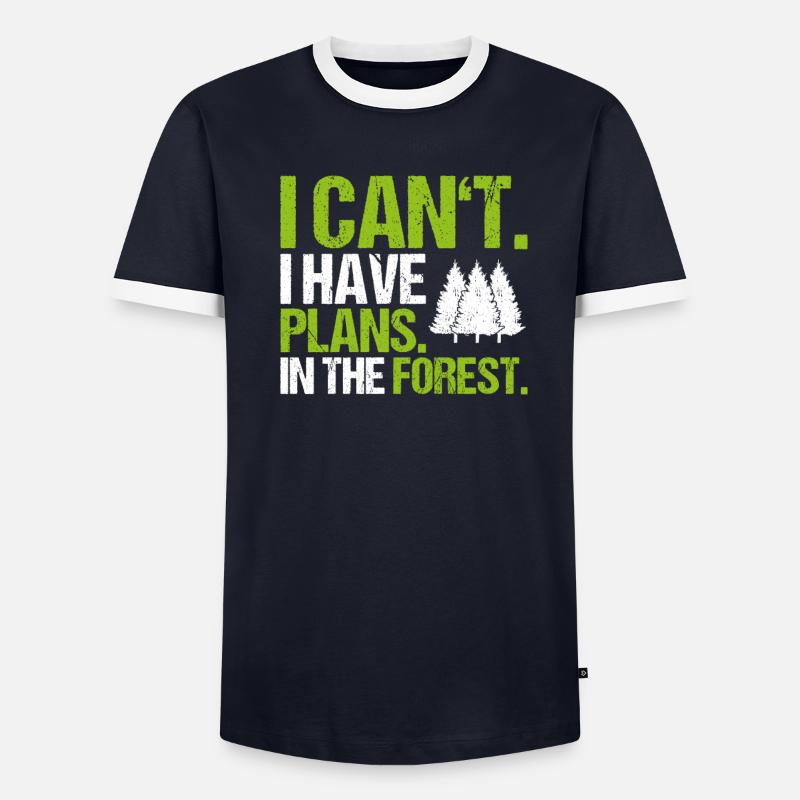 Forestier Forestier Forestier Forestier Ouvrier forestier Forêt T-shirt contrasté Homme