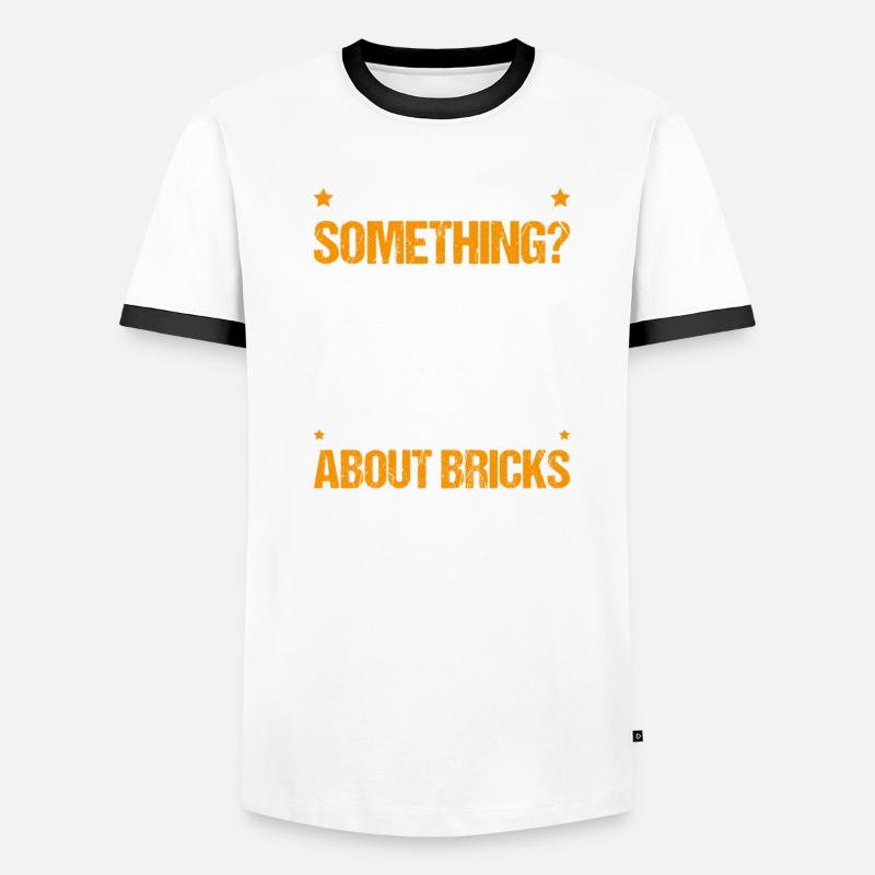 Master Masonry Masonry Bricklayer Mason Men's Ringer Shirt
