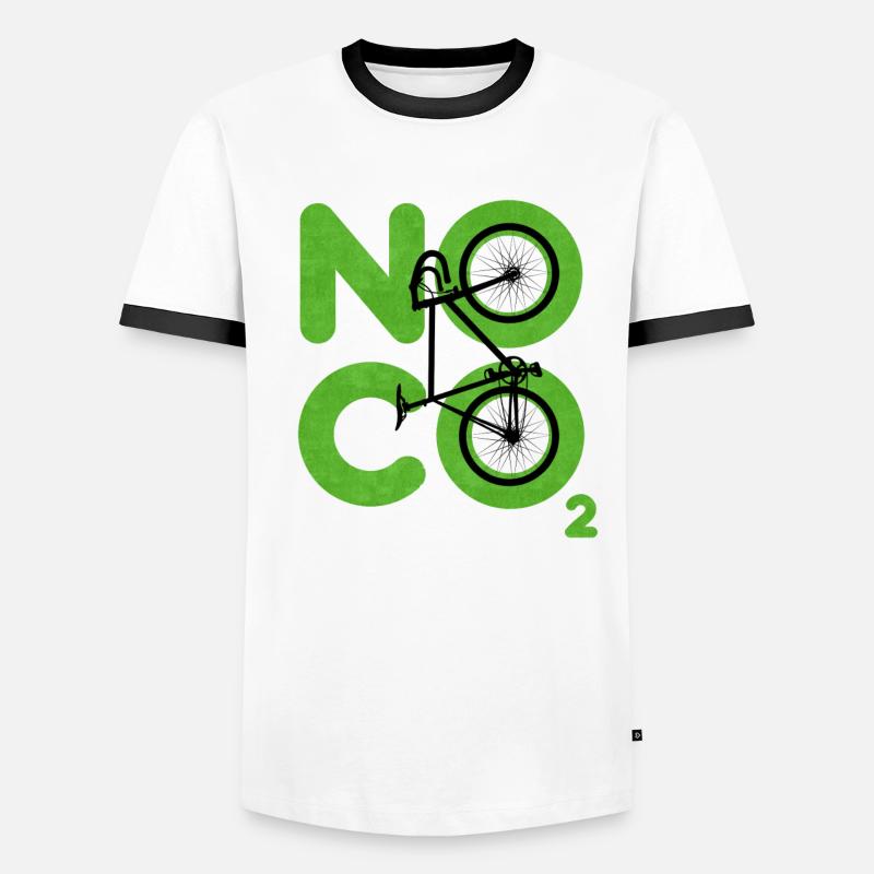 Pas de CO2 T-shirt contrasté Homme