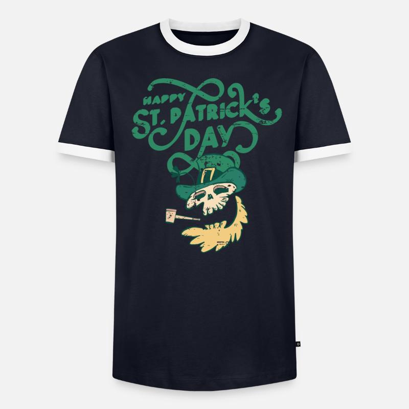 Saint-Patrick, T-shirt contrasté Homme