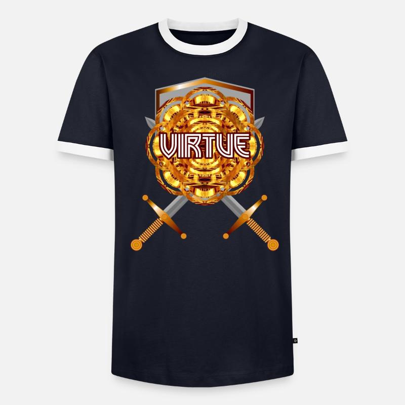 Virtue (Gold) Men's Ringer Shirt