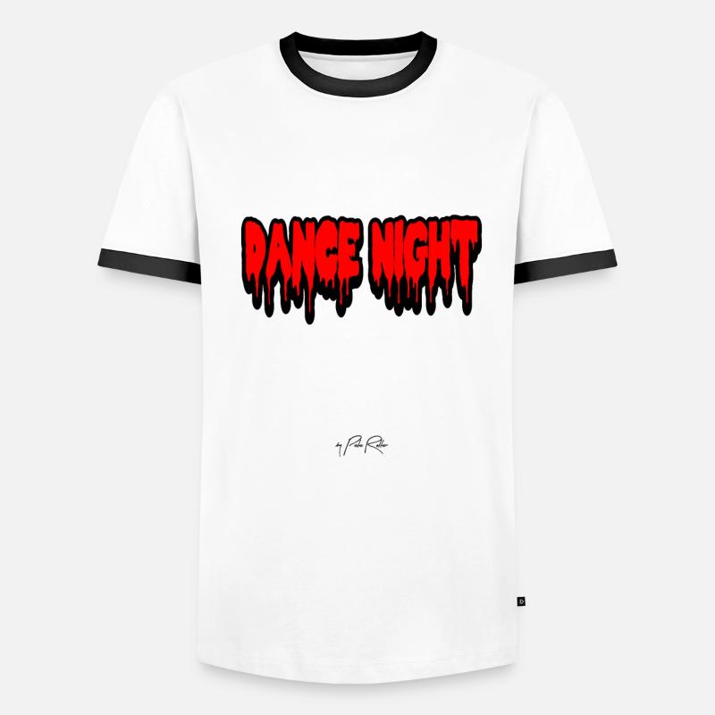 Text, Dance Night Men's Ringer Shirt
