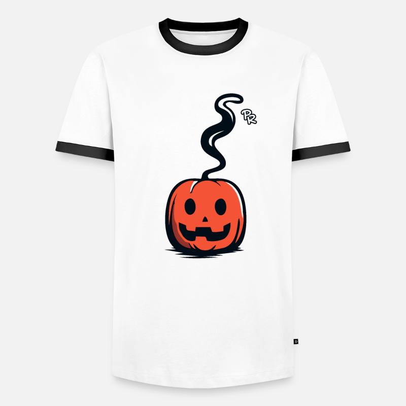 Another fun pumpkin Men's Ringer Shirt