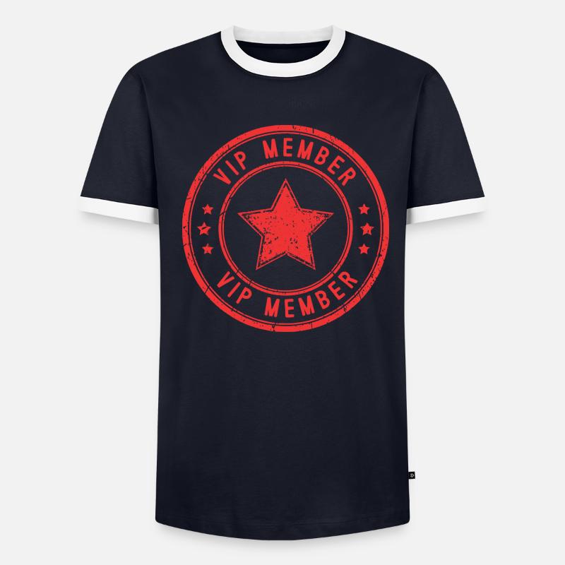 Membre Vip T-shirt contrasté Homme