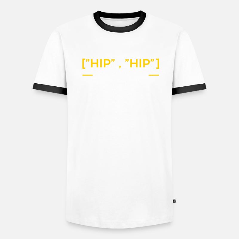 hip hip array Männer Kontrast-T-Shirt