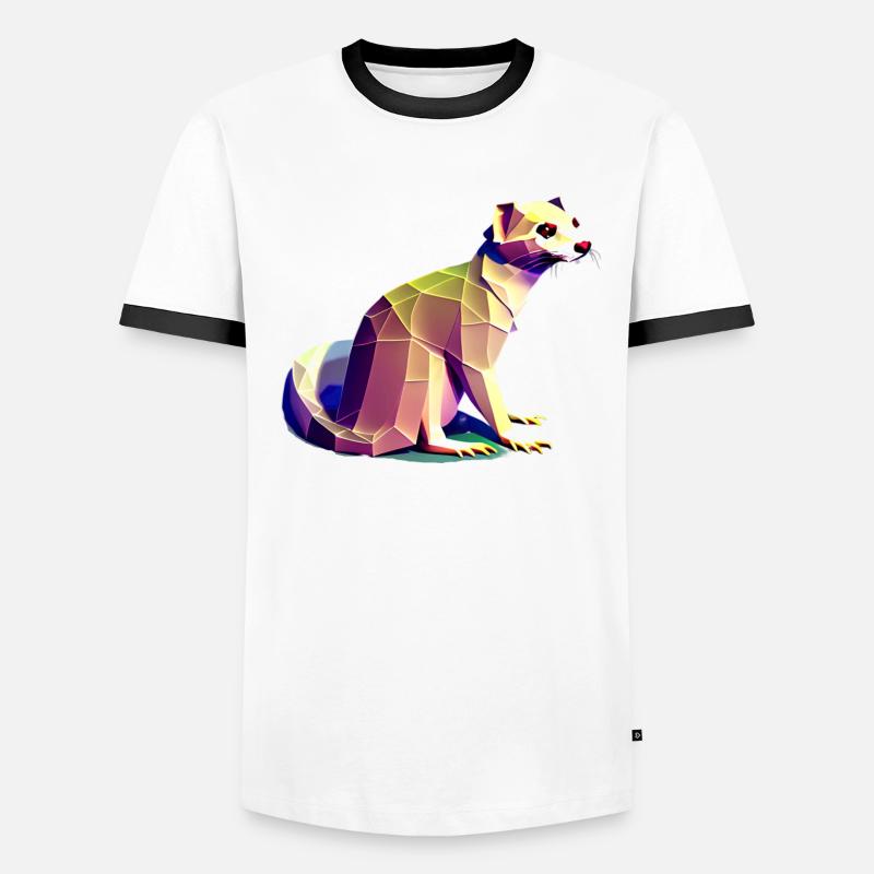 Polygon ferrets Men's Ringer Shirt