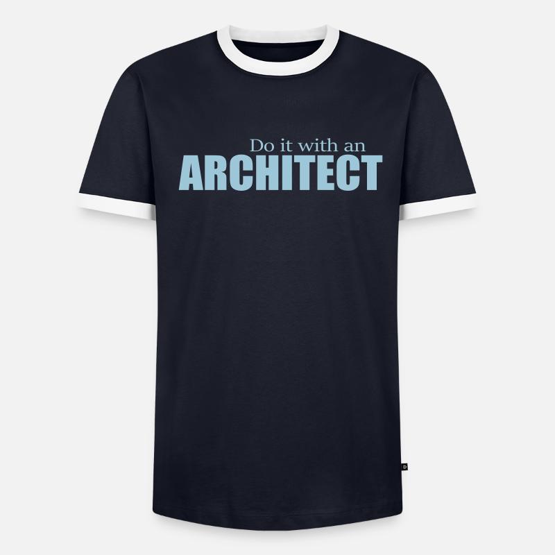 ARCHITECT Männer Kontrast-T-Shirt