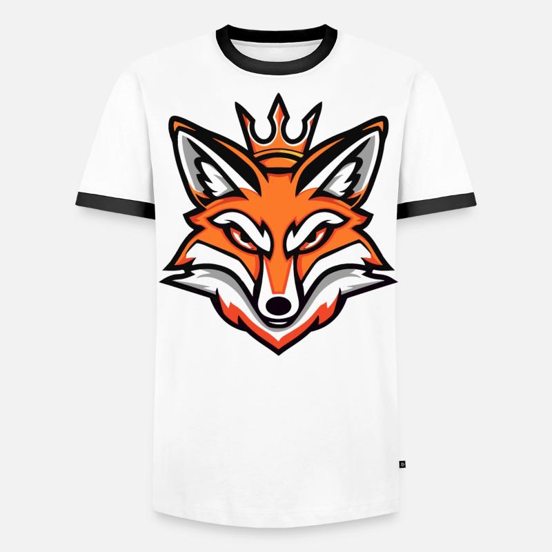 Fox Head Crown Men's Ringer Shirt