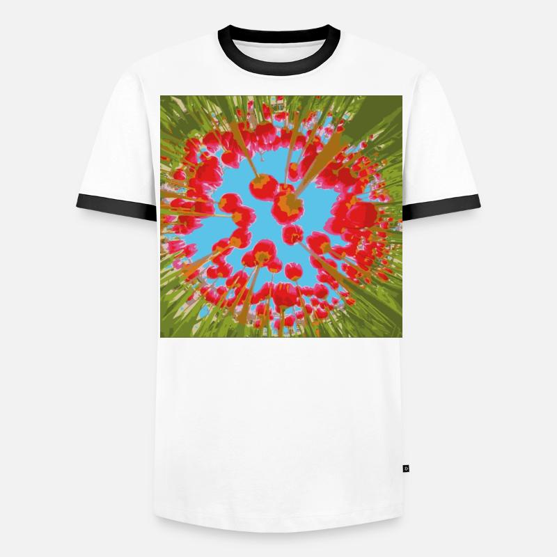 TULIPS Men's Ringer Shirt