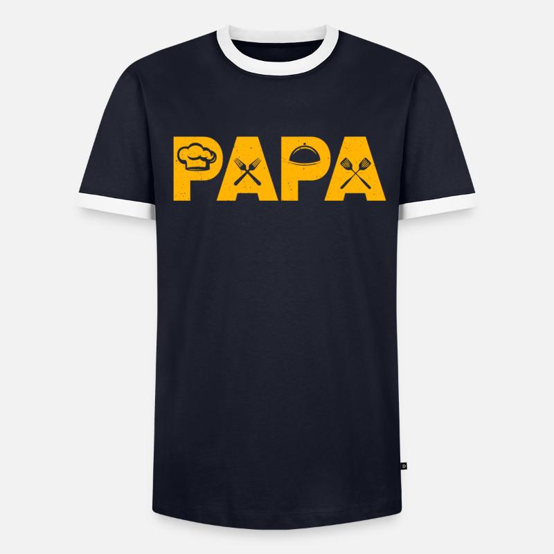 Dad cook kitchen gift cook Men's Ringer Shirt