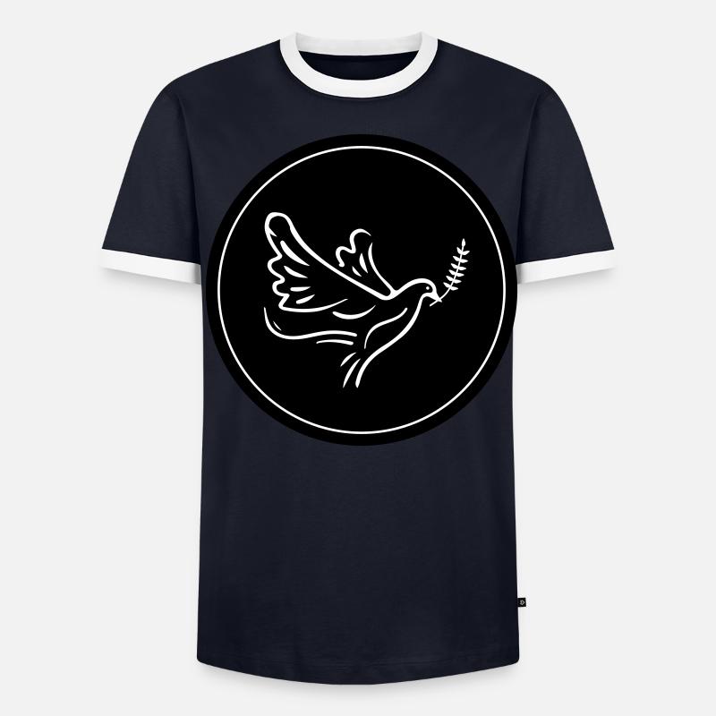 Pigeon Circle Men's Ringer Shirt