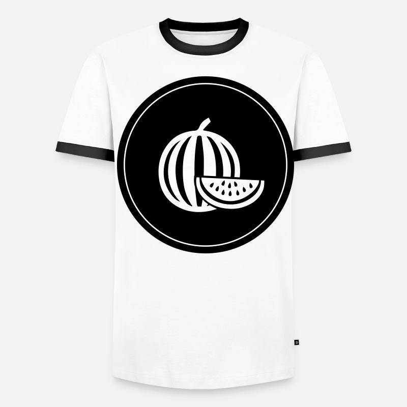 Melon fruit Men's Ringer Shirt