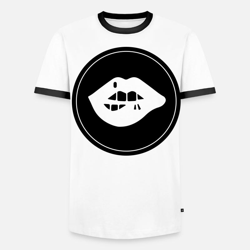 Lip icon Men's Ringer Shirt