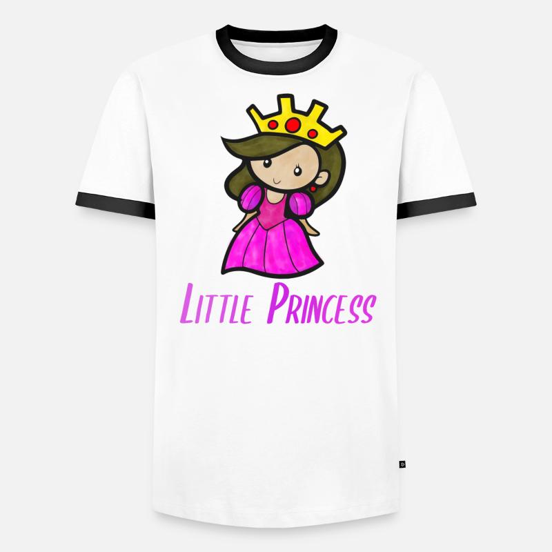 Petite princesse rose T-shirt contrasté Homme