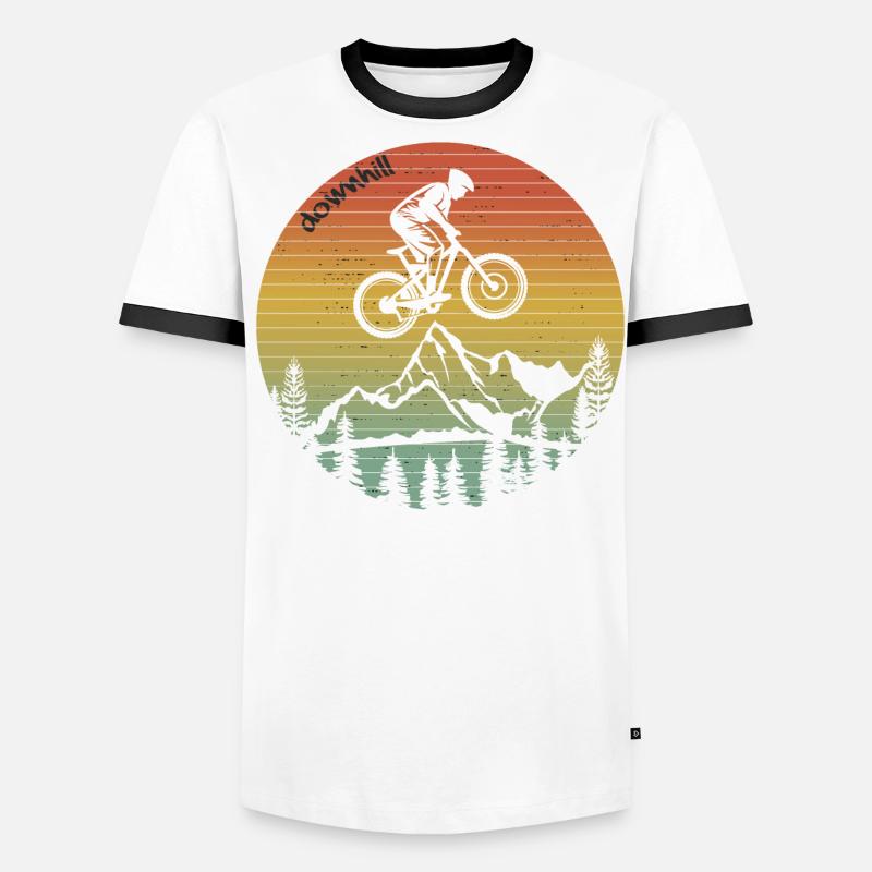 Descente T-shirt contrasté Homme