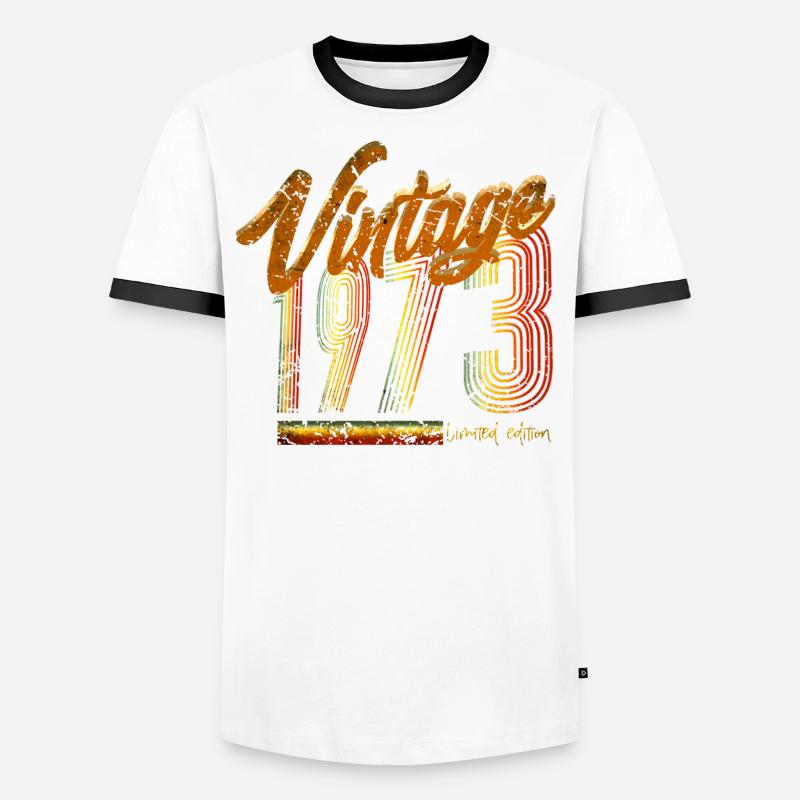 Millésime 1973 Edition Limitée T-shirt contrasté Homme