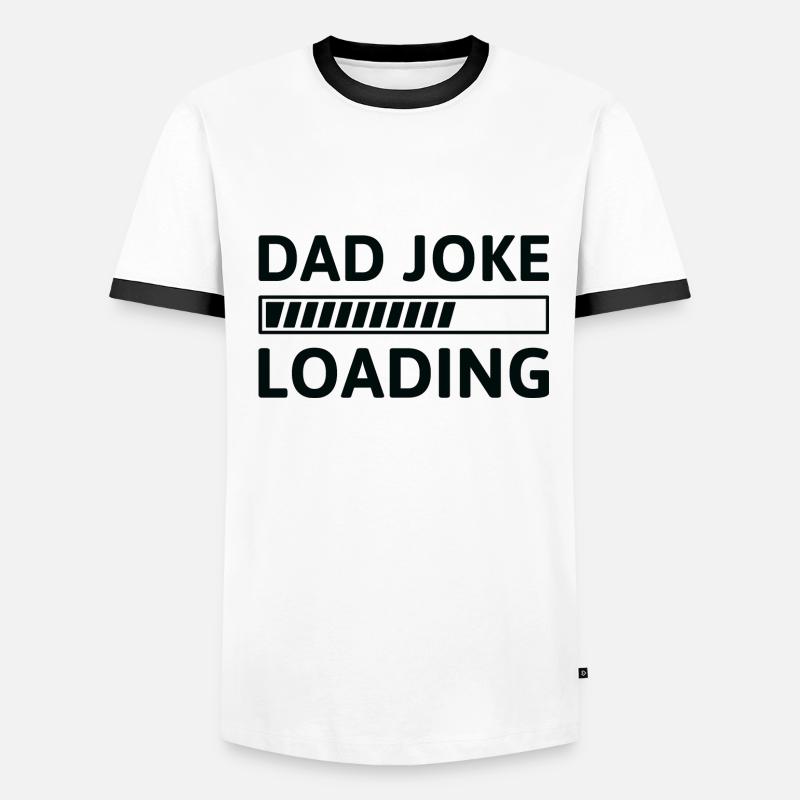 Papa Witz wird geladen Männer Kontrast-T-Shirt