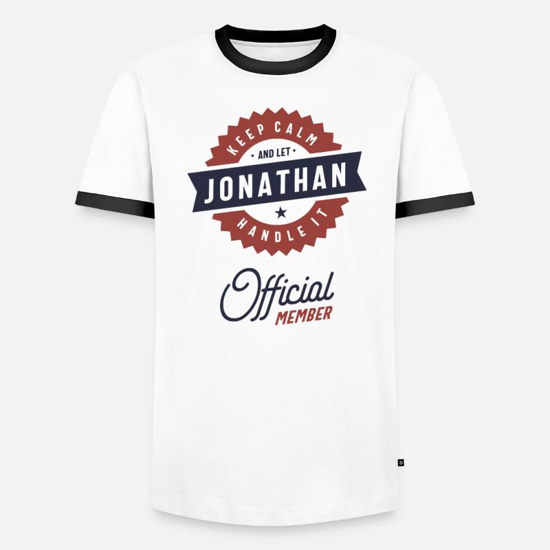 Gardez le calme Jonathan T-shirt contrasté Homme