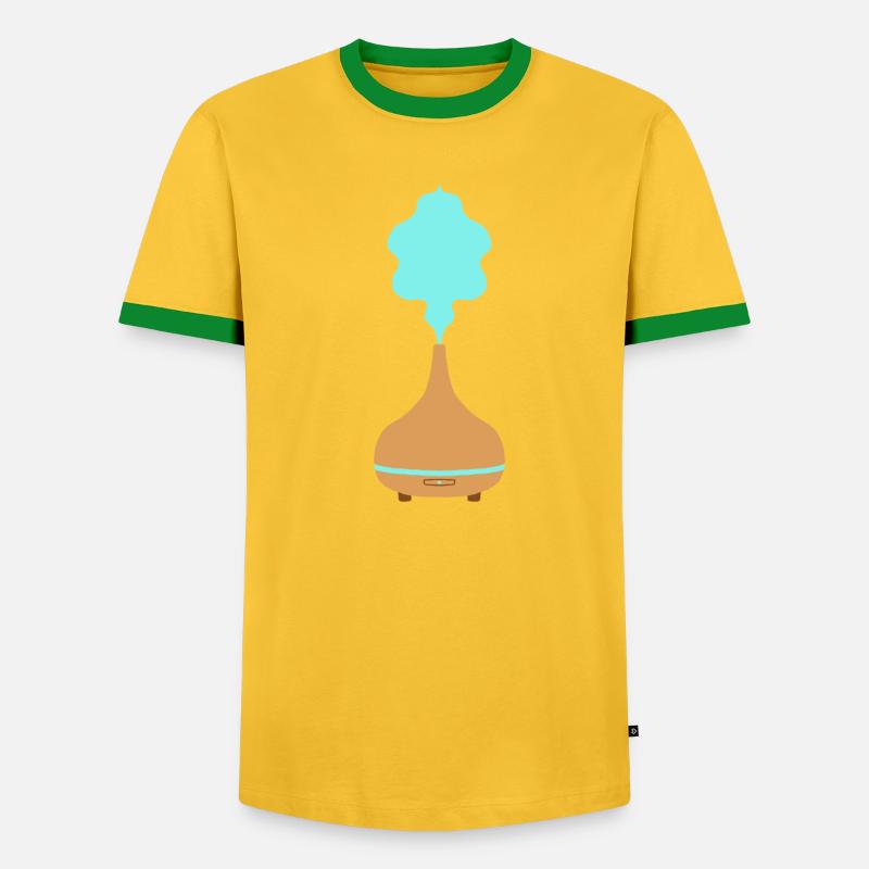 Aroma Diffuser / Duftlampe / Raumbefeuchter - Männer Kontrast-T-Shirt - undefined