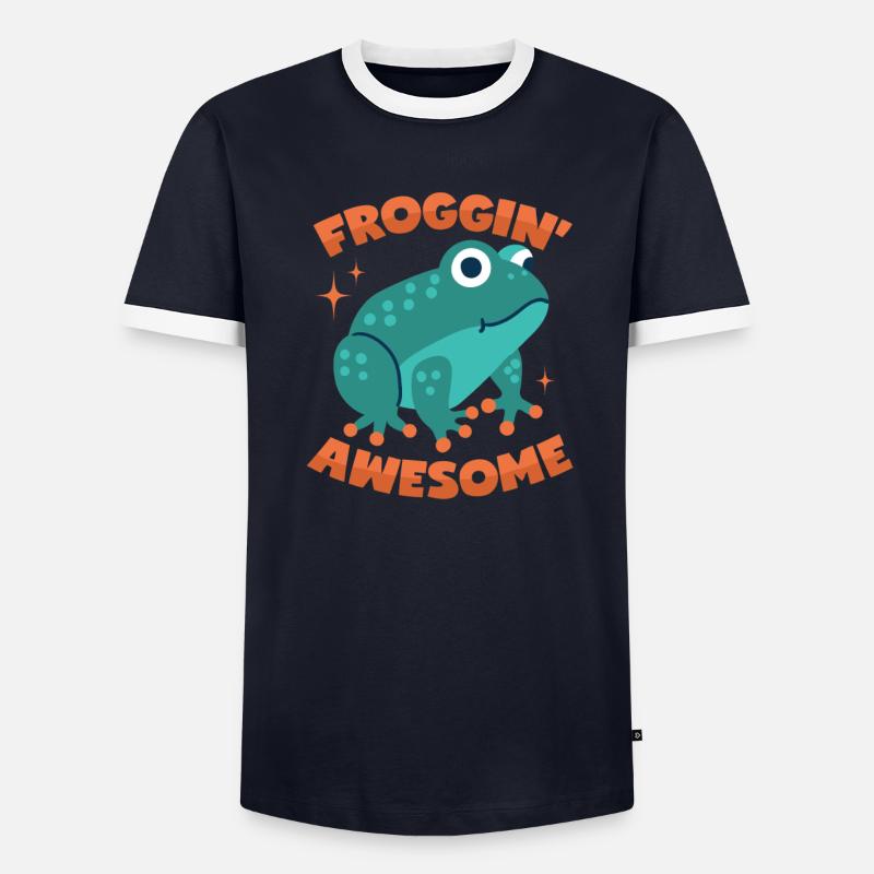 Frog Pun Men's Ringer Shirt