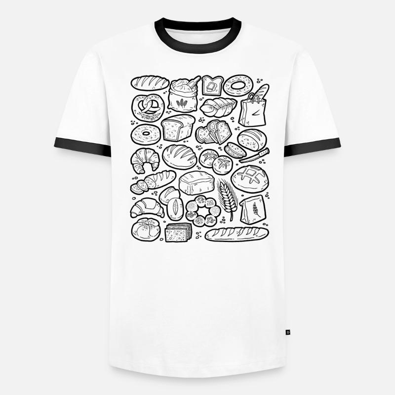 Baking bread Men's Ringer Shirt