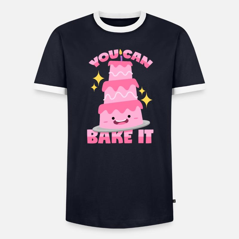 Cake Baking Puns Men's Ringer Shirt