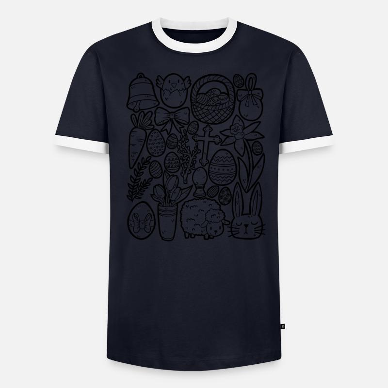Easter Men's Ringer Shirt