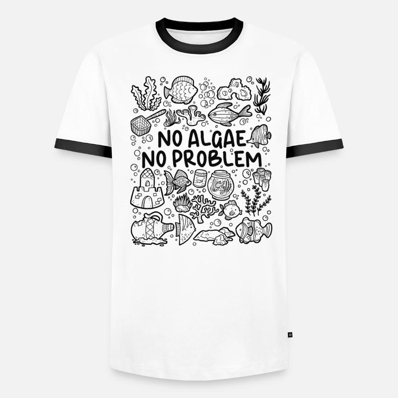 No algae, no problem – aquarium Men's Ringer Shirt