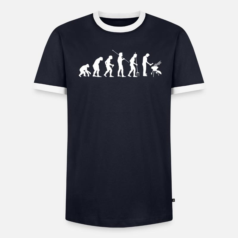 Grill Master Evolution - Men's Ringer Shirt - undefined