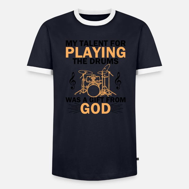 Gift idea percussion player - Men's Ringer Shirt - undefined