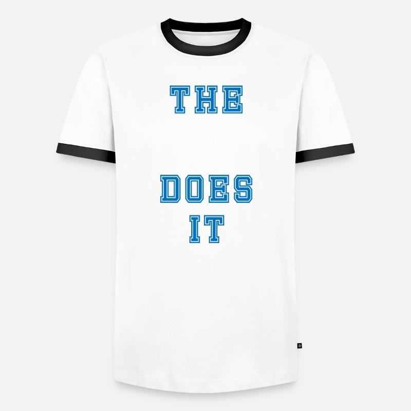The Model does it Model Gift Men's Ringer Shirt