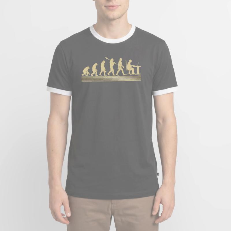 Software-developer-evolution Men's Ringer Shirt