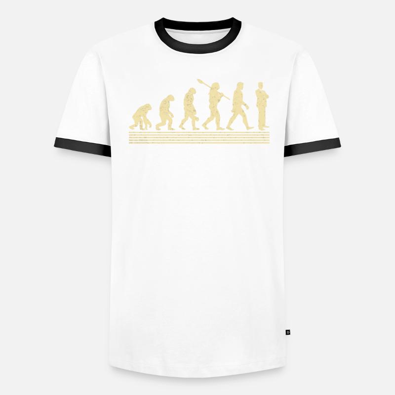 Directeur des ventes Evolution T-shirt contrasté Homme