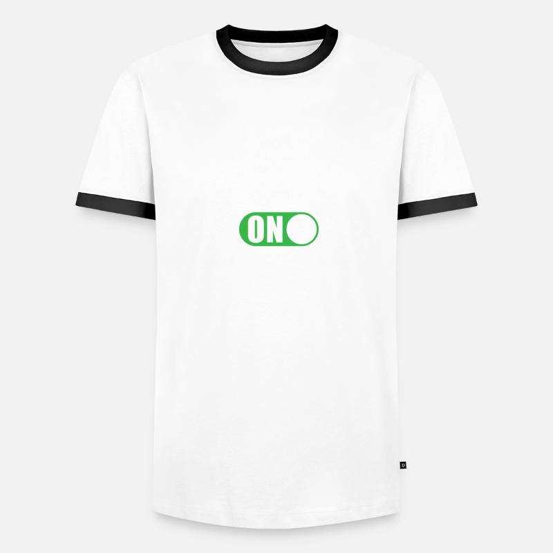 Mode développeur Web activé T-shirt contrasté Homme