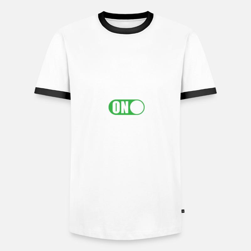 Winzer modus Ein Männer Kontrast-T-Shirt