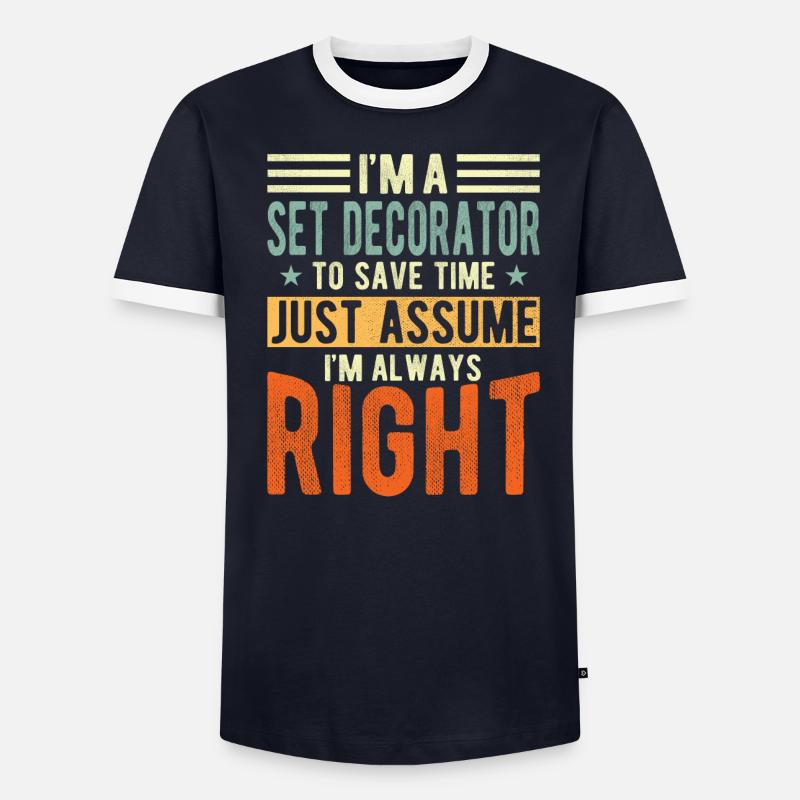 Set Decorator Men's Ringer Shirt